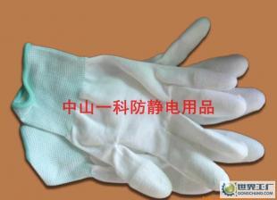 廠家直銷 東莞中山清遠(yuǎn)潮州揭陽(yáng)云浮市PU涂指手套，專為電工電氣行業(yè)設(shè)計(jì)，防靜電更安全